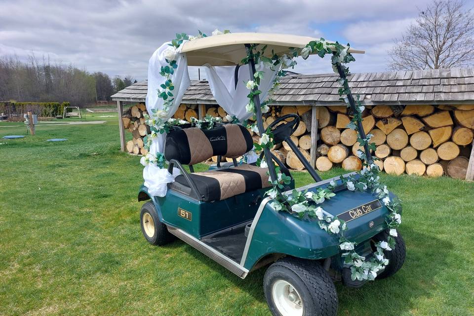 Decorated Club Car