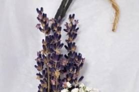 Lavender boutonniere