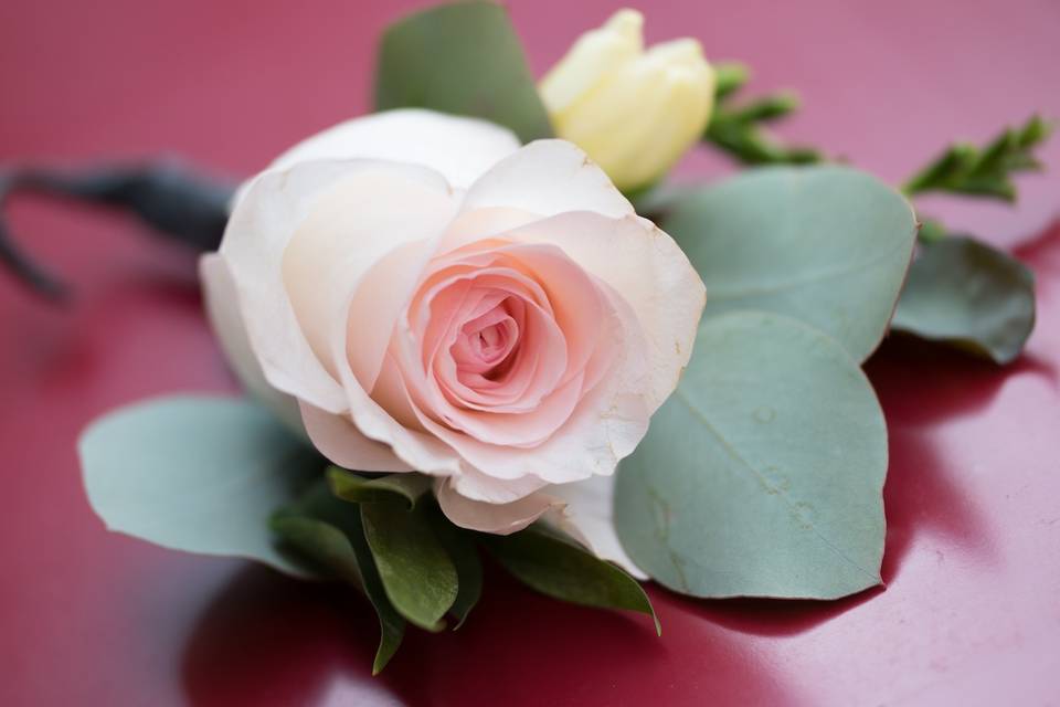 Rose boutonniere