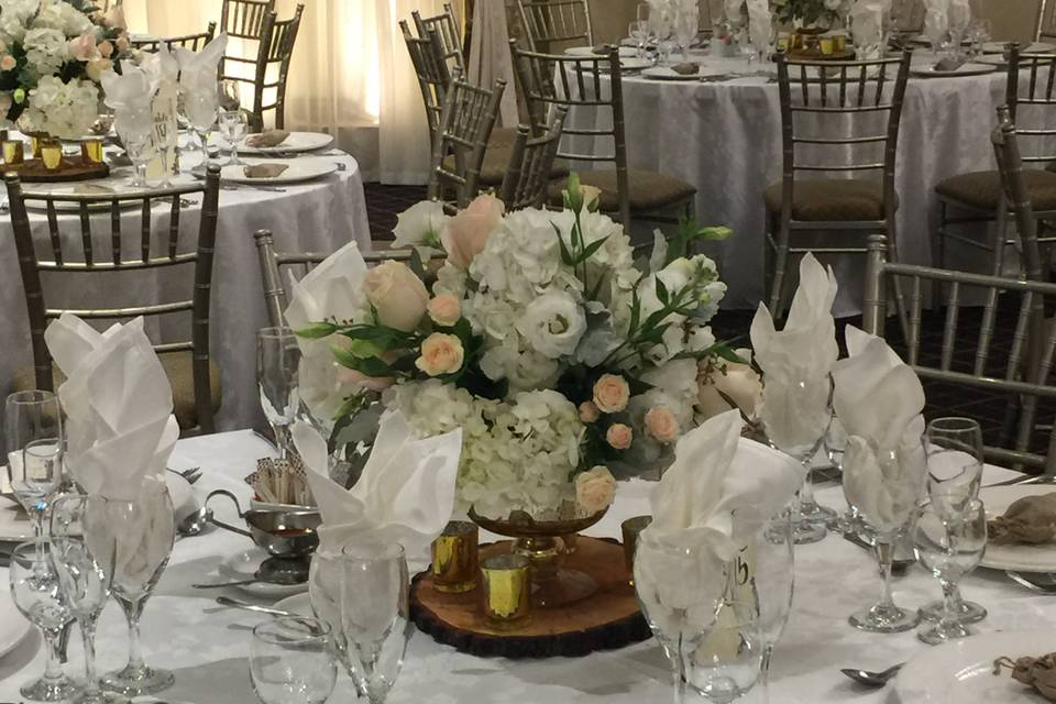 Rustic centerpiece