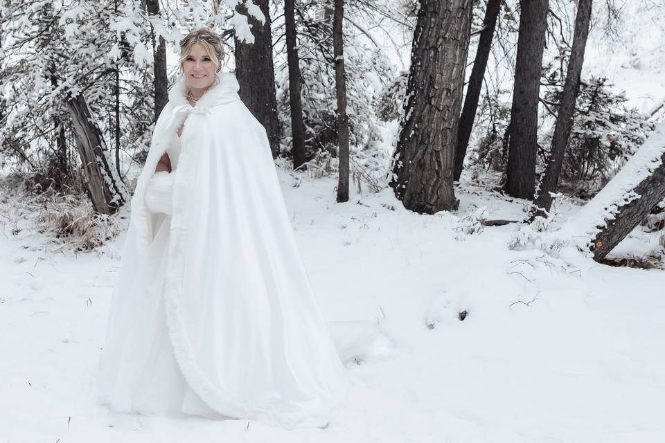 Stunning bride