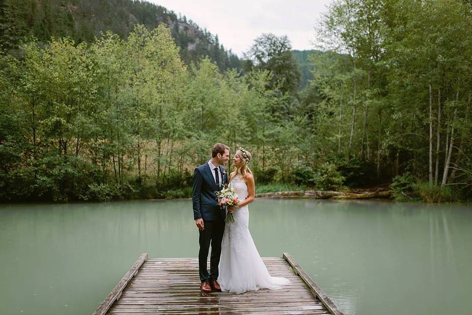 Seaside Wedding Gown