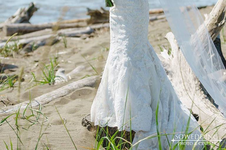 Seaside Wedding Gown