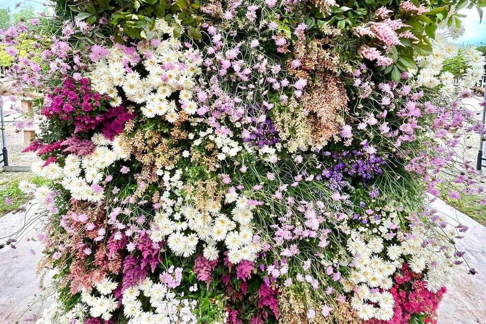 Flower Wall Front