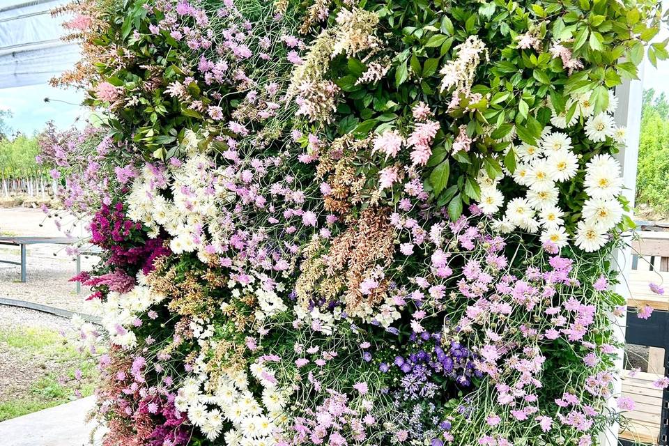 Flower Wall Side