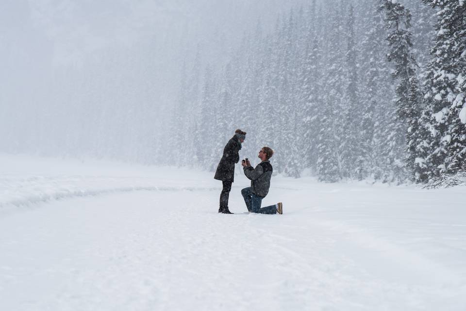 Lake Louise Engagement