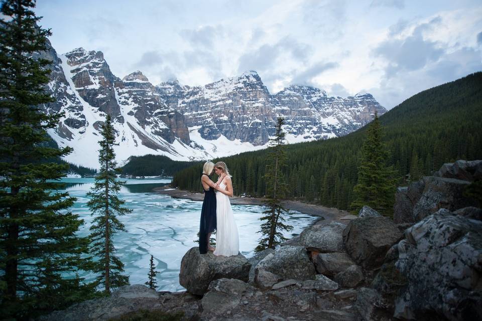 Lake Louise Morraine Lake