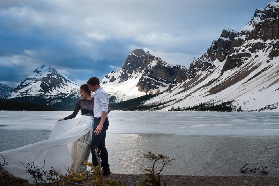 Banff, Bow Lake Wedding