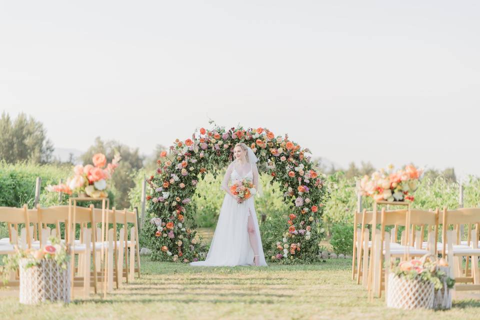 Ceremony arch