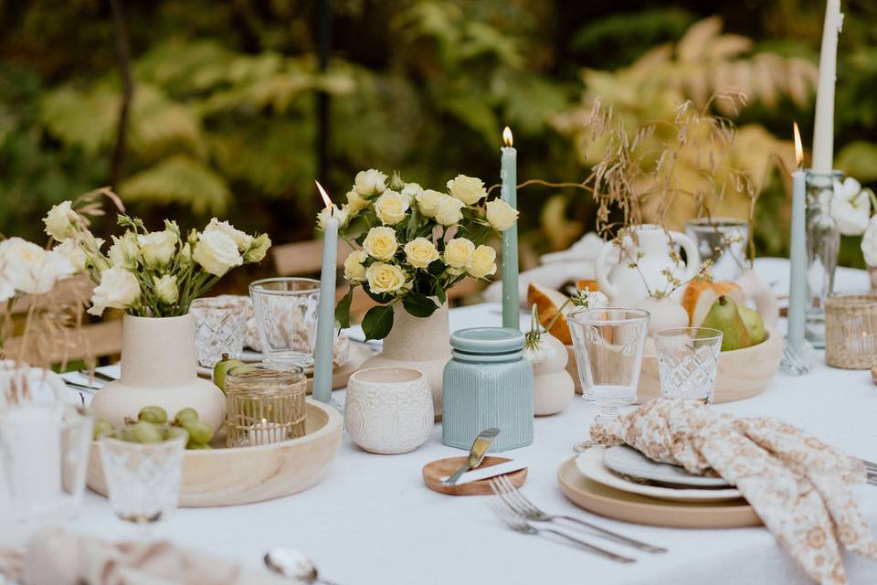 Wedding reception tables cape