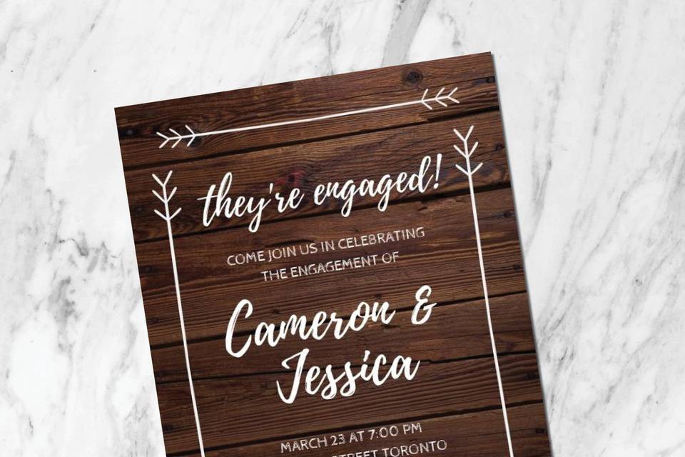 Engagement Party Invitation