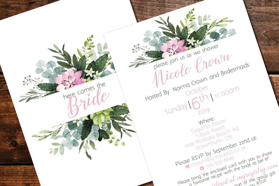 Bridal Shower Invite