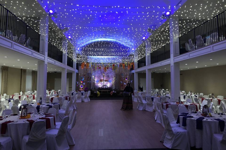 Fairy lights in Grand Ballroom