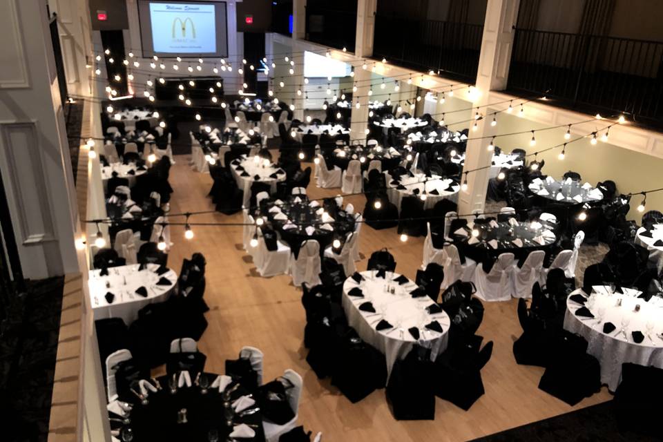 Fairy lights in Grand Ballroom