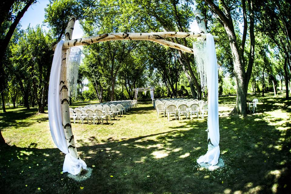 Outdoor Ceremony - Patio