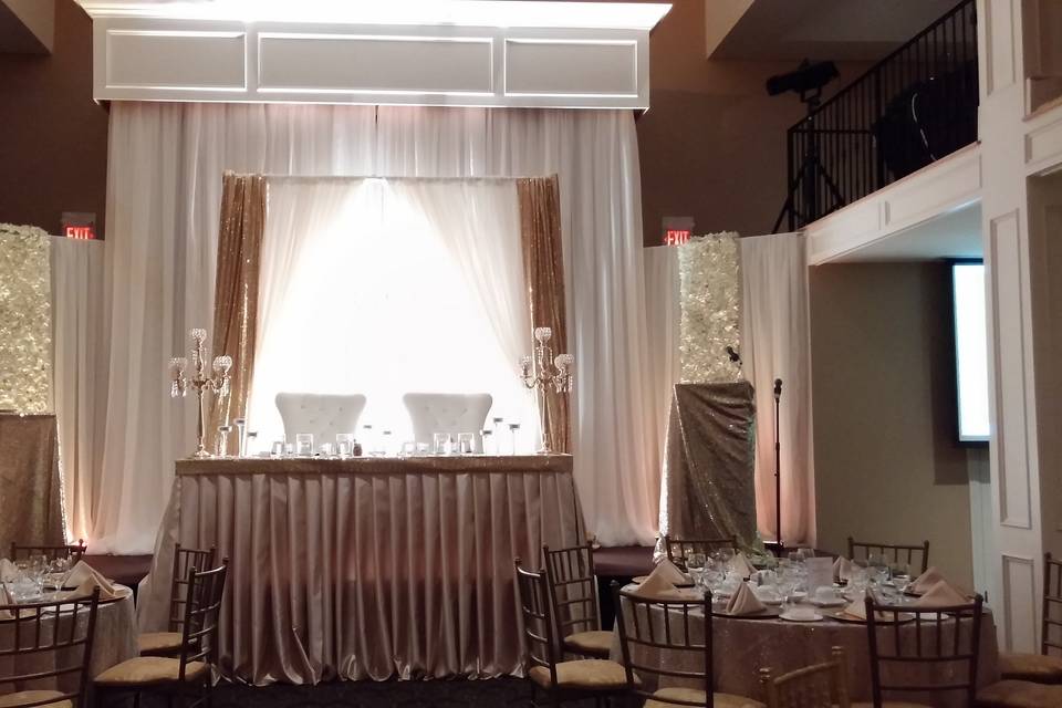 Grand Ballroom Head Table