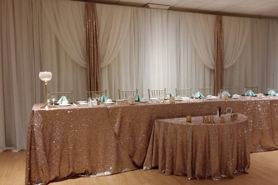 Milton Room Head Table