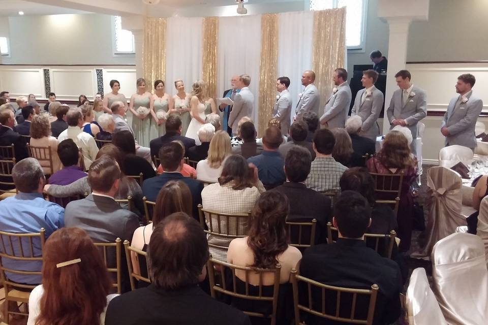 Indoor Ceremony - Courtyard