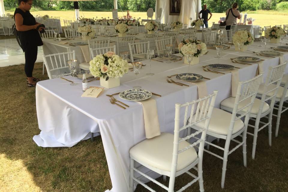 Tent Wedding Reception