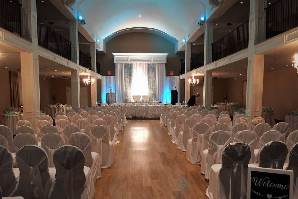 Grand Ballroom Indoor Ceremony