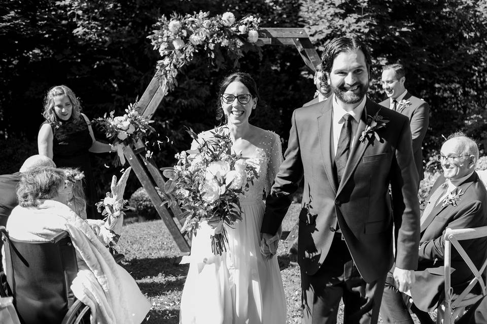 Ceremony smiles