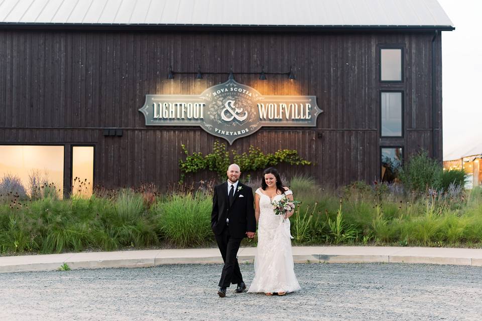 Lightfoot & Wolfville wedding