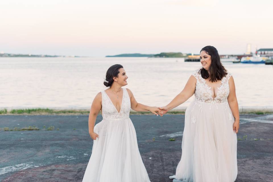 Halifax waterfront wedding