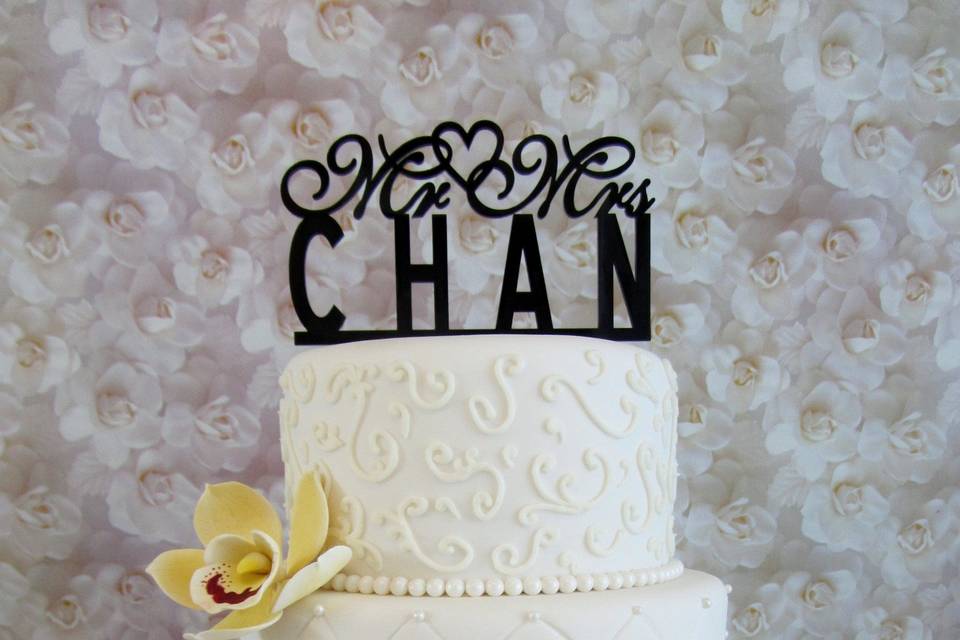 Precious Moments Faux & Custom Cakes - Wedding Cake - Milton