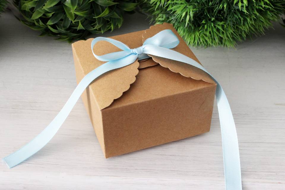 Kraft Brown Favor Boxes