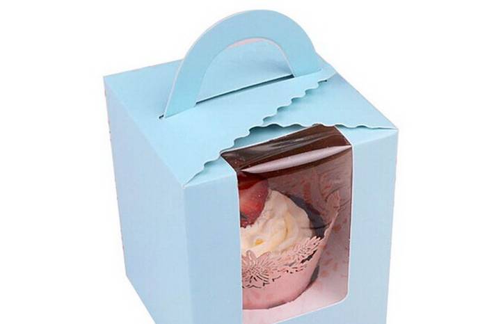 Favor Boxes Blue