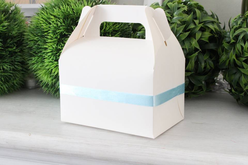 White Favor Boxes