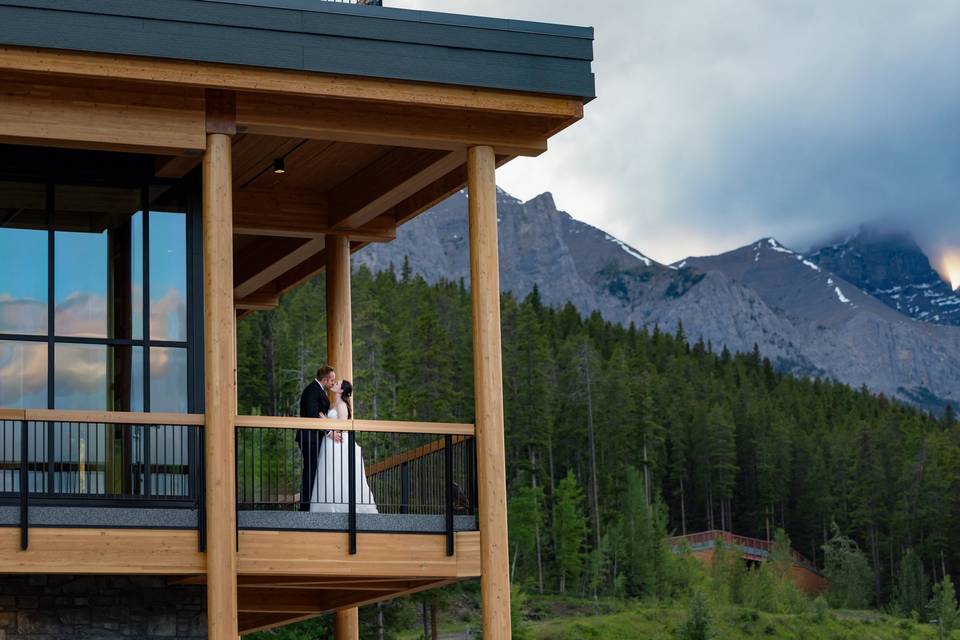 Patio with Mountain Views