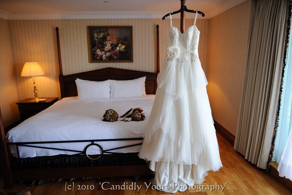 Deluxe suite hotel wedding