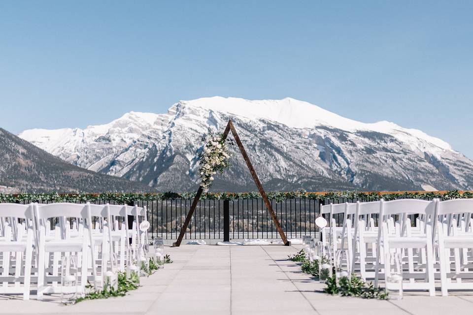 Rooftop Ceremony Site