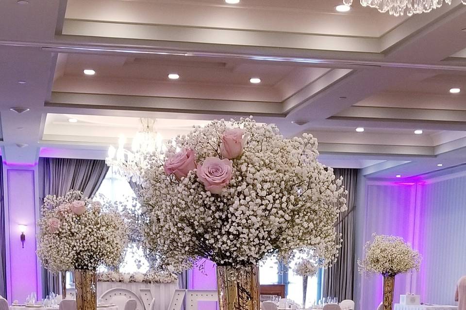 Hotel ballroom wedding