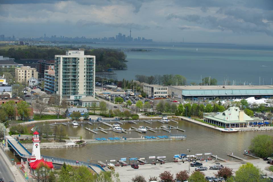 Port credit hotel wedding