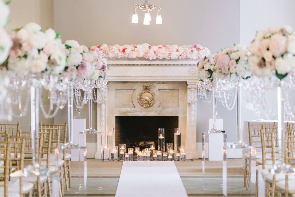 Indoor ceremony