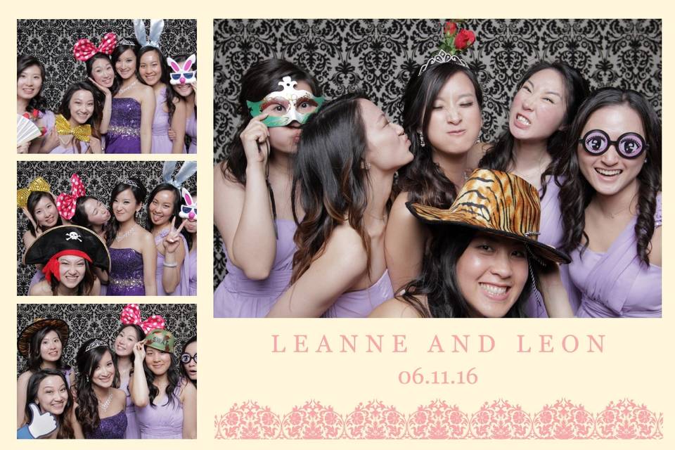 Vancouver wedding photobooth