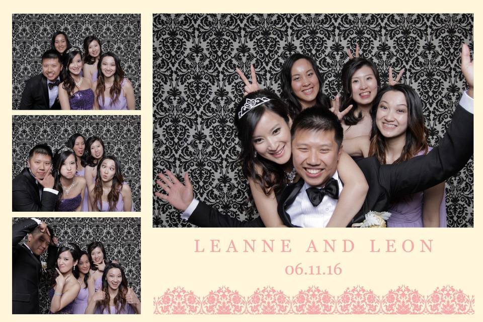 Vancouver wedding photobooth