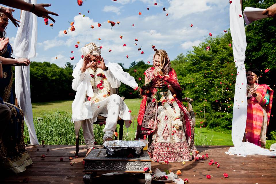 India wedding ceremony