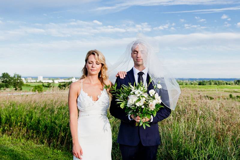 Bride & Groom portrait