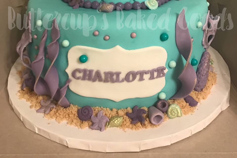 Under the sea themed bday