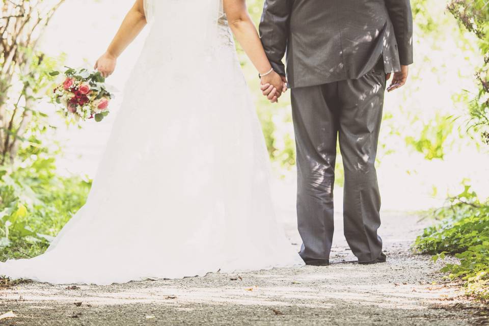 Bride and groom