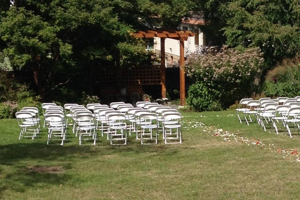 Wedding Ceremony Setup