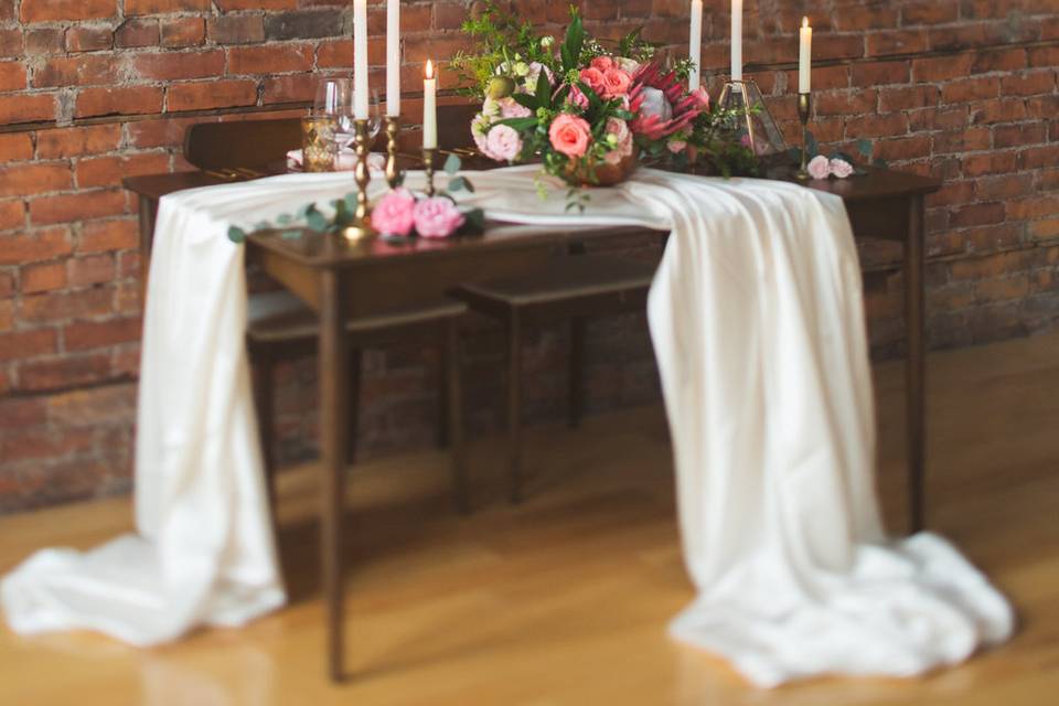 Industrial Romantic Wedding