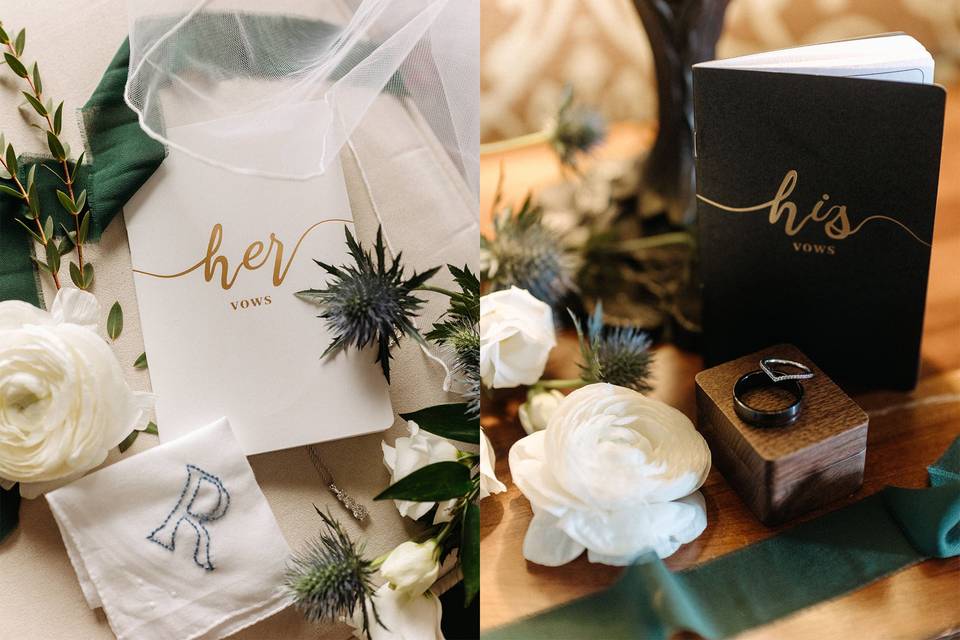 Wedding Details - His and Hers