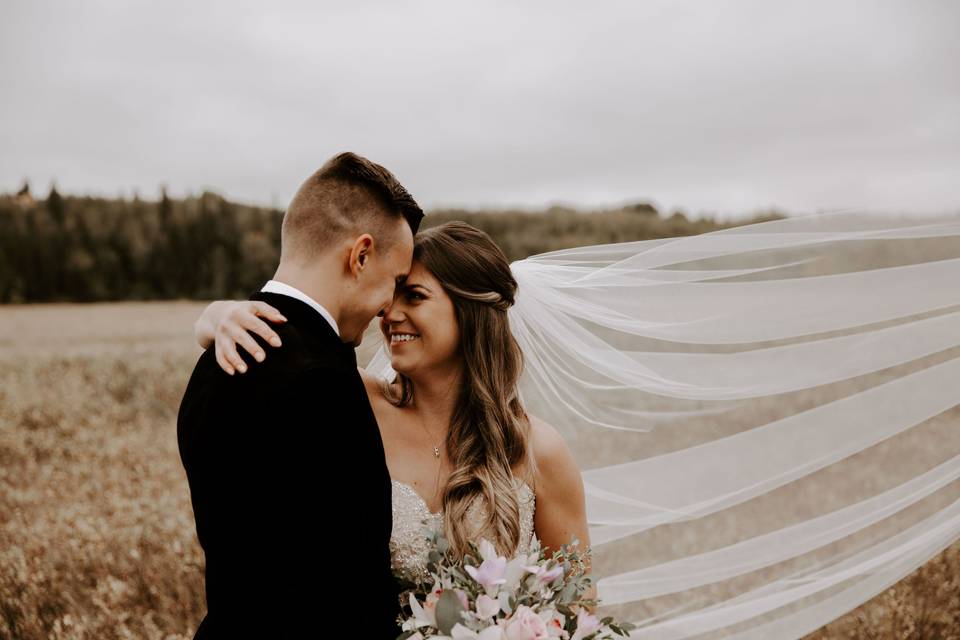 Bride and groom