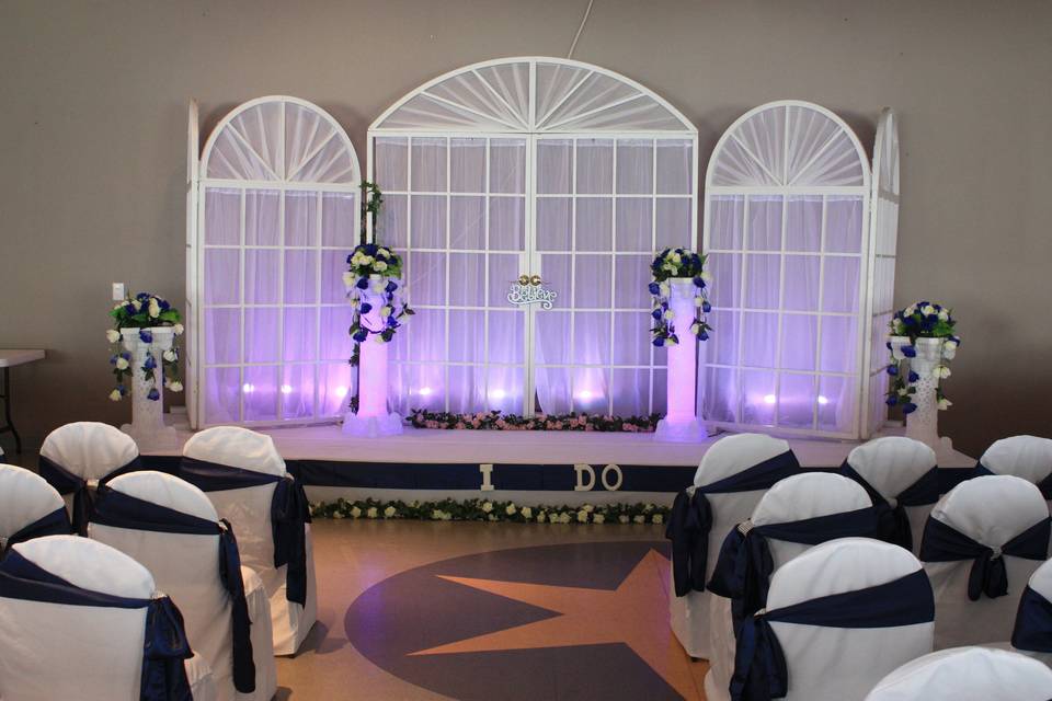 Glitz N' Glam Wedding Decor Rentals