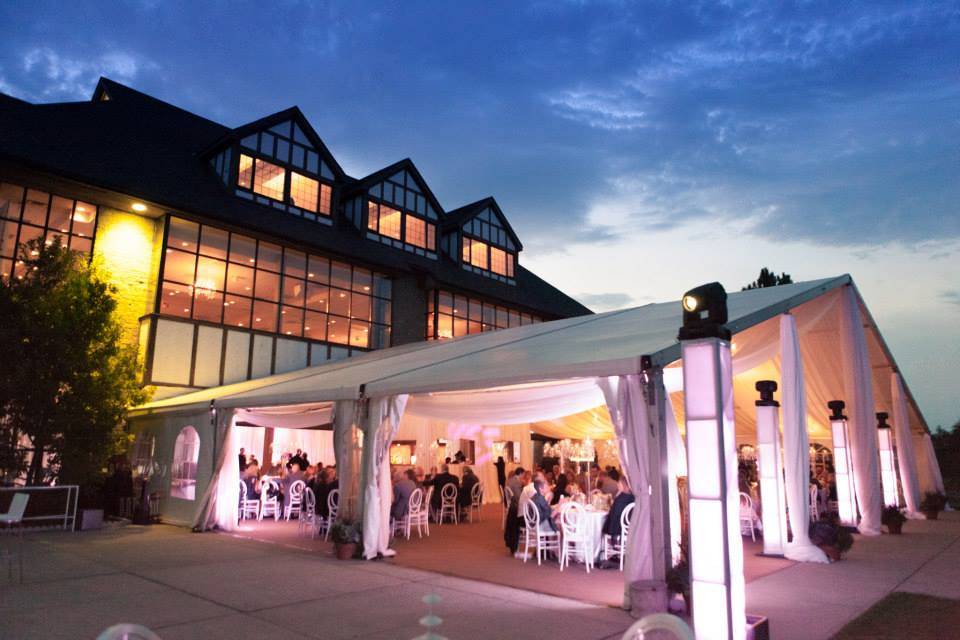 Tented reception