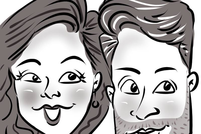 Crazy Ben - Digital Caricatures